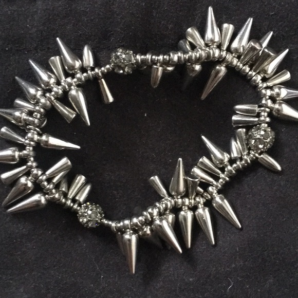 Jewelry - Stella & Dot Silver spike bracelet
